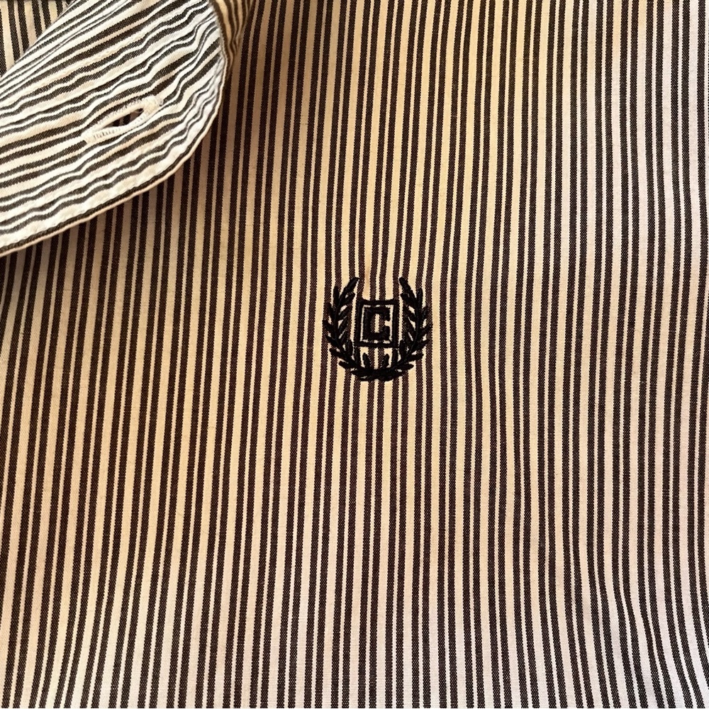 Chaps Custom Fit Long Sleeve Button Up Dress Shir… - image 3